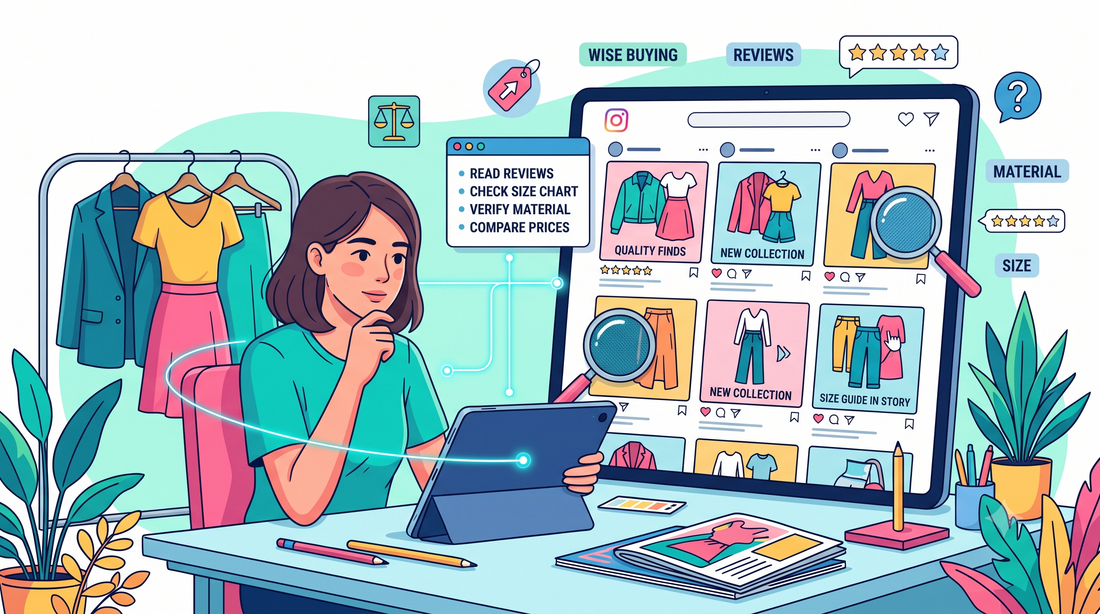 How to Choose Smart When Shopping for Clothes on Social Media