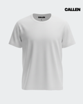 Plain Regular Fit White Tee