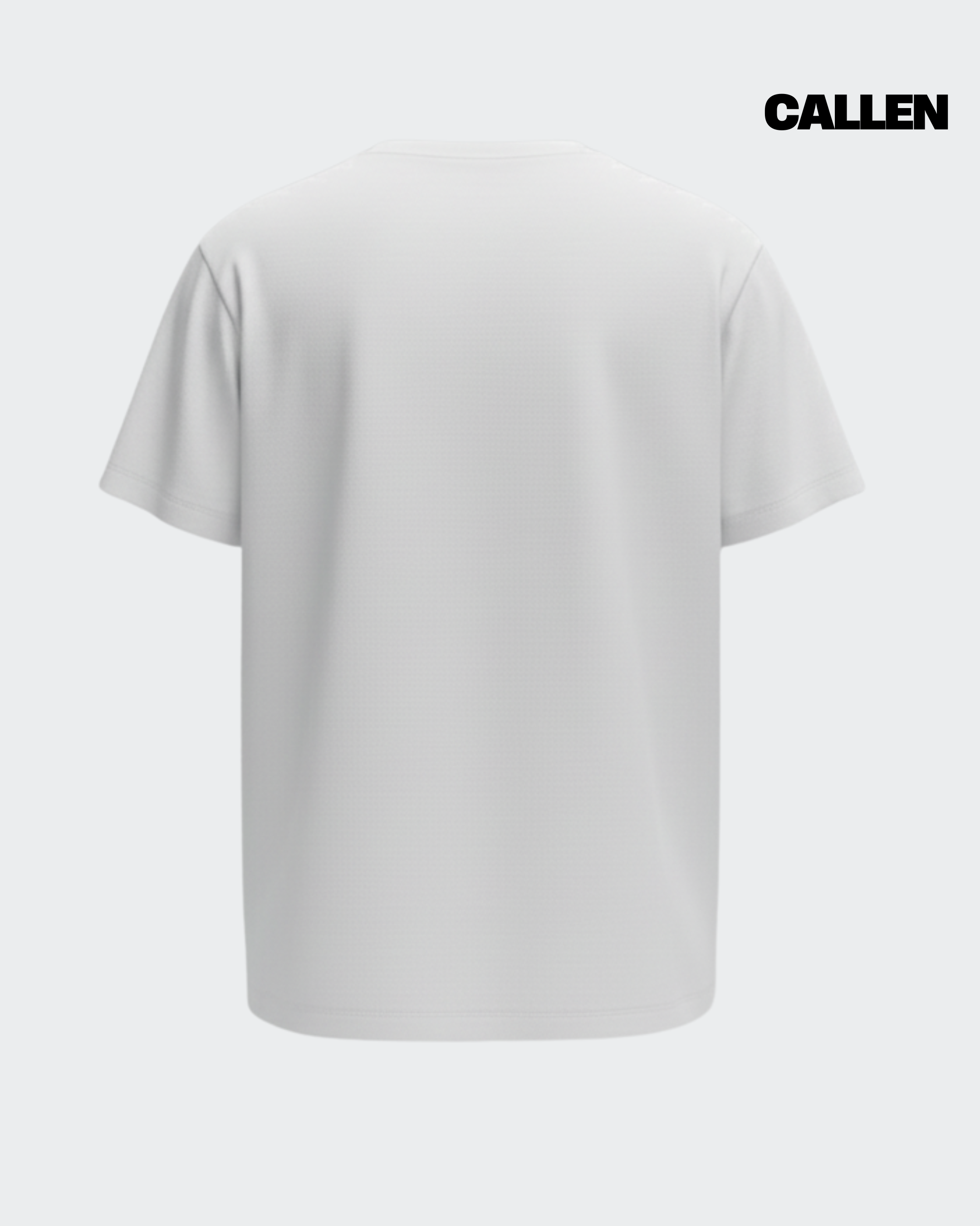 Plain Regular Fit White Tee