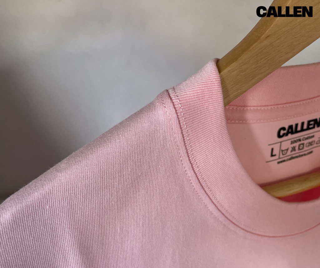 Oversized Tee – Light Pink
