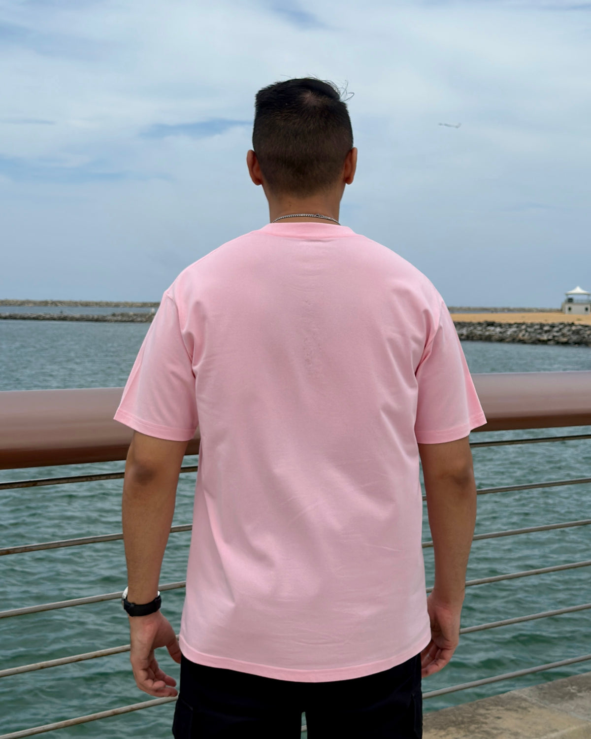 Oversized Tee – Light Pink
