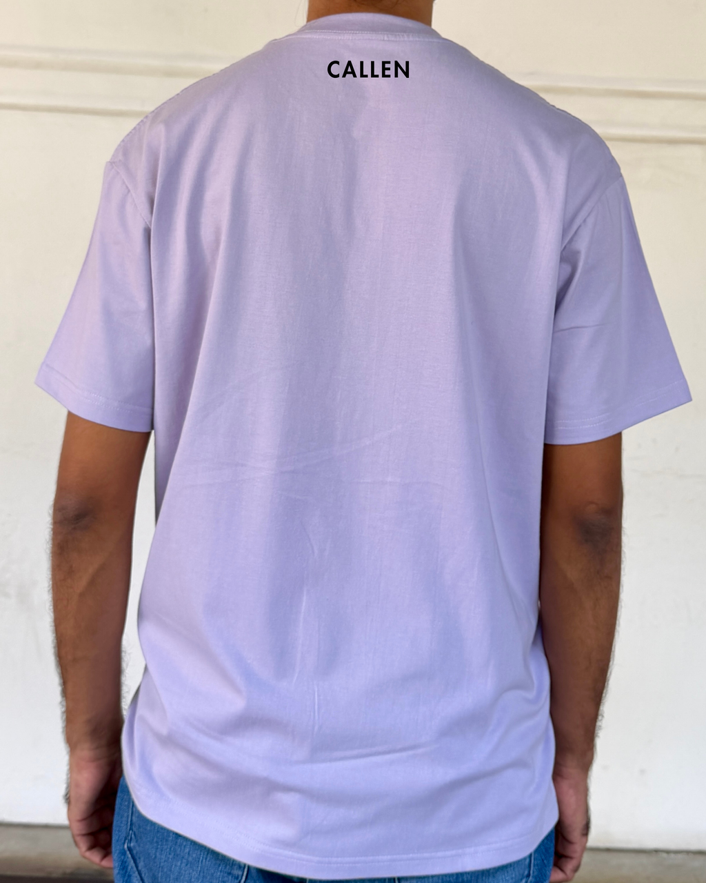 Void Mode Oversized Tee - Lavender