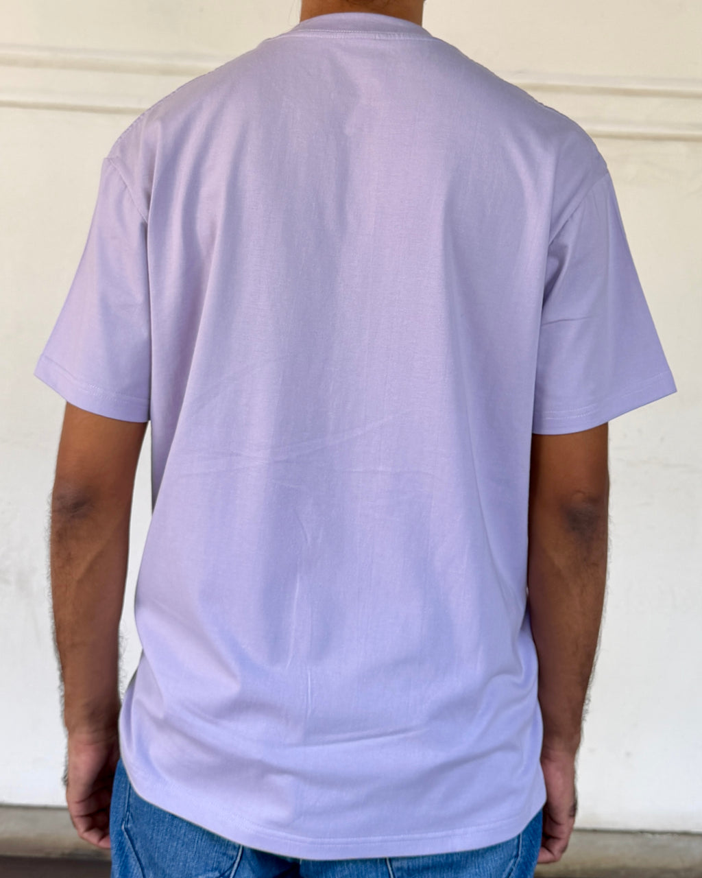 Oversized Tee – Light Purple