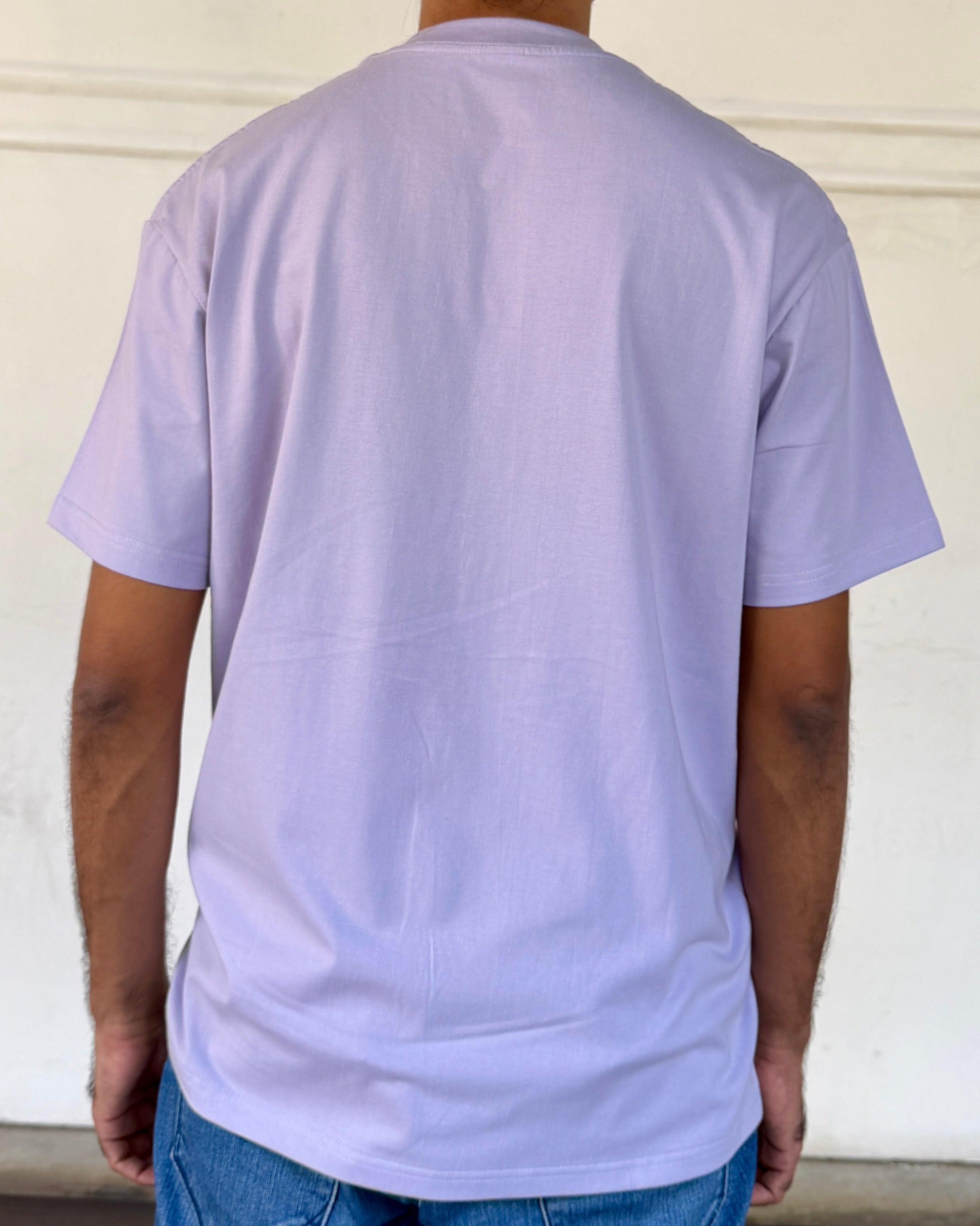 Oversized Tee – Light Purple