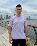 Oversized Tee – Light Purple