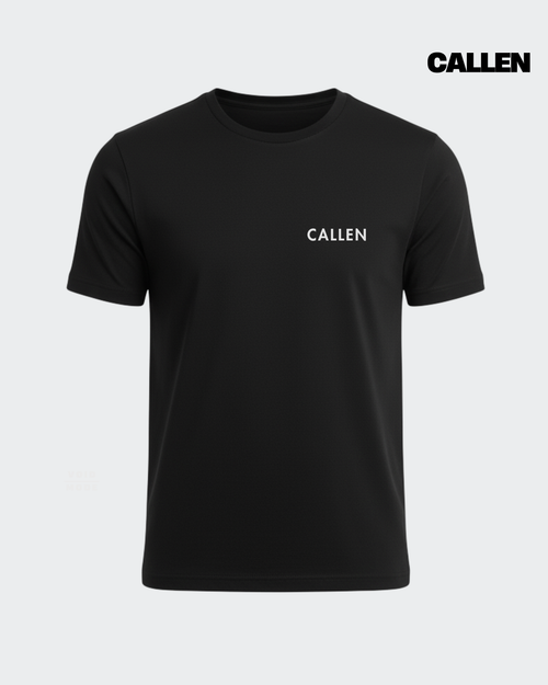 Callen Black Shadow Tee — Unisex Regular Fit