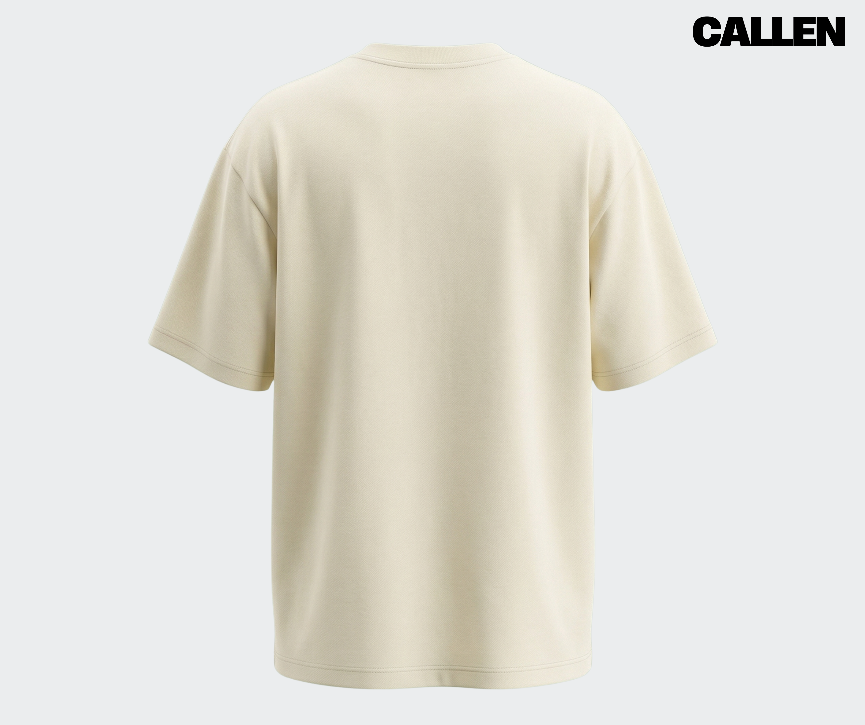 Oversized Tee – Natural